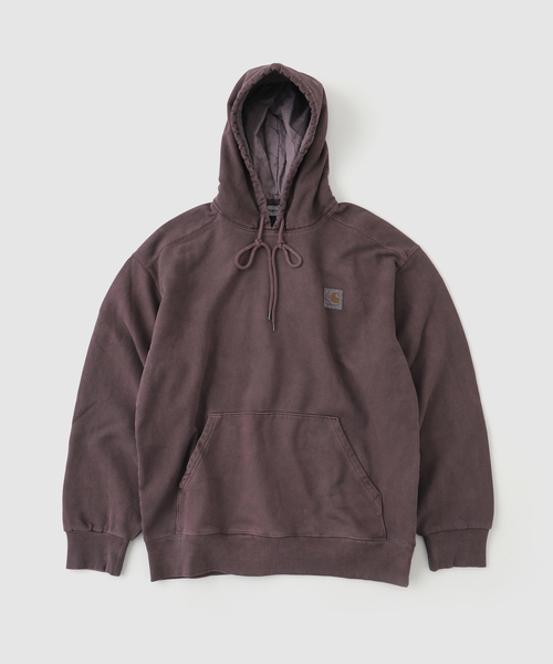 Carhartt WIP（カーハートダブリューアイピー）の「CARHARTT WIP / カーハート ダブリューアイピー HOODED VISTA SWEATSHIRT（パーカー・メンズ・ブラウン/ホワイト系その他/ブラック・MEDIUM/SMALL）」の3枚目の写真