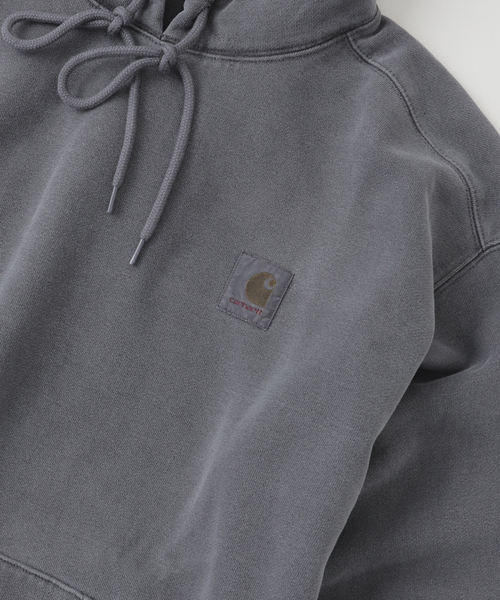 Carhartt WIP（カーハートダブリューアイピー）の「CARHARTT WIP / カーハート ダブリューアイピー HOODED VISTA SWEATSHIRT（パーカー・メンズ・ブラウン/ホワイト系その他/ブラック・MEDIUM/SMALL）」の6枚目の写真