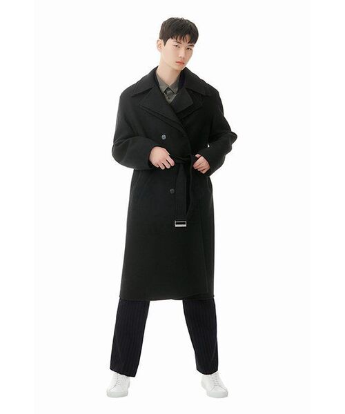 MUSINSA STANDARD（ムシンサスタンダード）の「リラックスフィットシルキーシャツ[カーキ]（シャツ/ブラウス・メンズ・その他・SMALL/MEDIUM/LARGE/X-LARGE/XX-LARGE）」の3枚目の写真