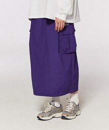 1993STUDIO（1993スタジオ）の「ピンタックカーゴパラシュートスカート_パープル（スカート）」