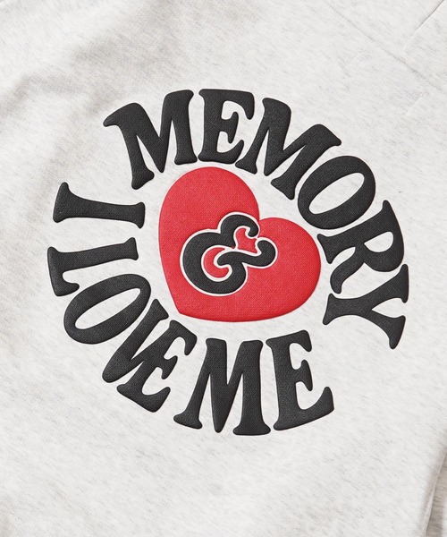 #MEMORY(メモリー)の「【MEMORY】バックロゴ I LOVE ME プルパーカー / Back Logo I LOVE ME Pullover Hoodie(パーカー・メンズ・ホワイト系/ブラック/ネイビー・S/M/L)」の12枚目の写真