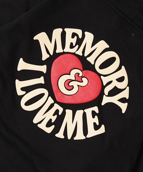 #MEMORY(メモリー)の「【MEMORY】バックロゴ I LOVE ME プルパーカー / Back Logo I LOVE ME Pullover Hoodie(パーカー・メンズ・ホワイト系/ブラック/ネイビー・S/M/L)」の14枚目の写真