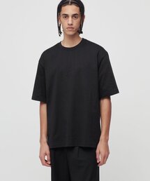 ヘビーウェイトリラックスクルーネックTシャツ[ブラック]