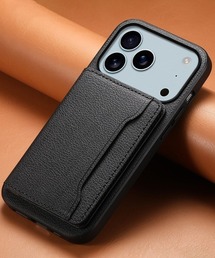 Fun & Daily(t@AhfC[)Soft Leather iPhone Case Stand & CardCase 16 17 Plus Pro ProMax Air(X}zP[X/Jo[)