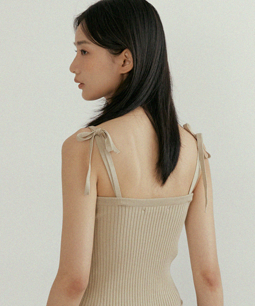LINGSEOUL(リングソウル)の「ribbed bustier knit-khaki(ニット/セーター・レディース・その他・FREE)」の3枚目の写真