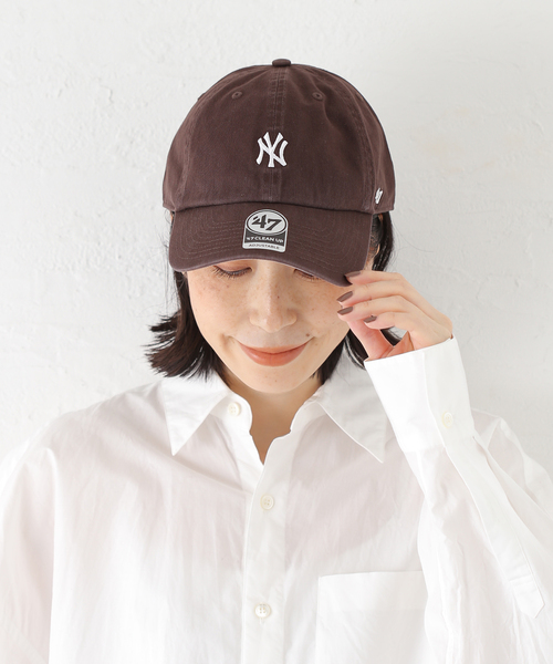 Spick & Span（スピックアンドスパン）の「《WEB限定 / 追加》'47 / フォーティーセブン YANKEES キャップ（キャップ・レディース・ブラウン・FREE）」の17枚目の写真