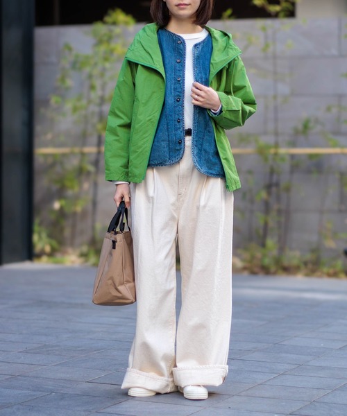 D.M.G / ディーエムジー] N/Cポプリン マリンパーカー | Domingo