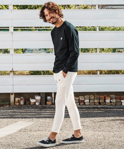 1minute 1second（ワンミニットワンセカンド）の「mp14364-diamond shaped jacquard knit pants イージーパンツ(1M26H100)（その他パンツ・メンズ・ブラック/オフホワイト/グレー・S/M/L/XL）」の17枚目の写真