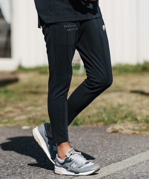 1minute 1second（ワンミニットワンセカンド）の「mp14364-diamond shaped jacquard knit pants イージーパンツ(1M26H100)（その他パンツ・メンズ・ブラック/オフホワイト/グレー・S/M/L/XL）」の18枚目の写真