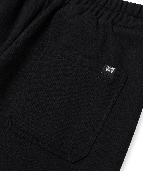 BROWNBREATH（ブラウンブレス）の「TAG TWO TUCK WIDE SWEAT PANTS - BLACK（スウェットパンツ・レディース・その他・SMALL/MEDIUM/LARGE/X-LARGE/2XL）」の7枚目の写真