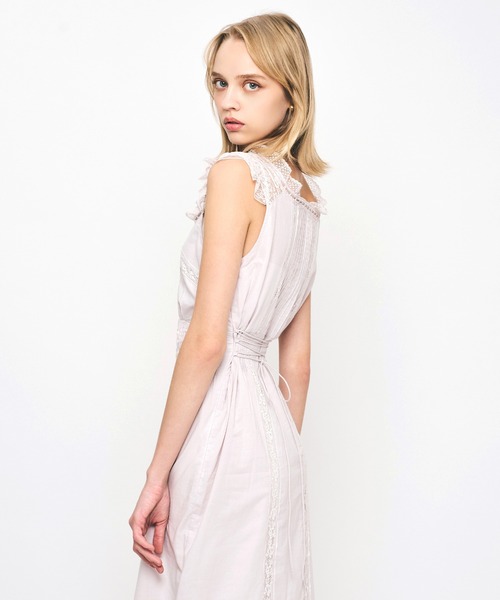 ME COUTURE（ミークチュール）の「レースMIXヴィクトリアンワンピース（ワンピース・レディース・ラベンダー/ピンク/オフホワイト・0/1）」の22枚目の写真