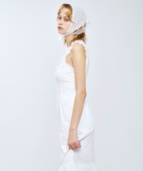 ME COUTURE（ミークチュール）の「レースMIXヴィクトリアンワンピース（ワンピース・レディース・ラベンダー/ピンク/オフホワイト・0/1）」の8枚目の写真