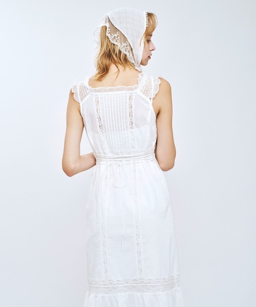 ME COUTURE（ミークチュール）の「レースMIXヴィクトリアンワンピース（ワンピース・レディース・ラベンダー/ピンク/オフホワイト・0/1）」の9枚目の写真