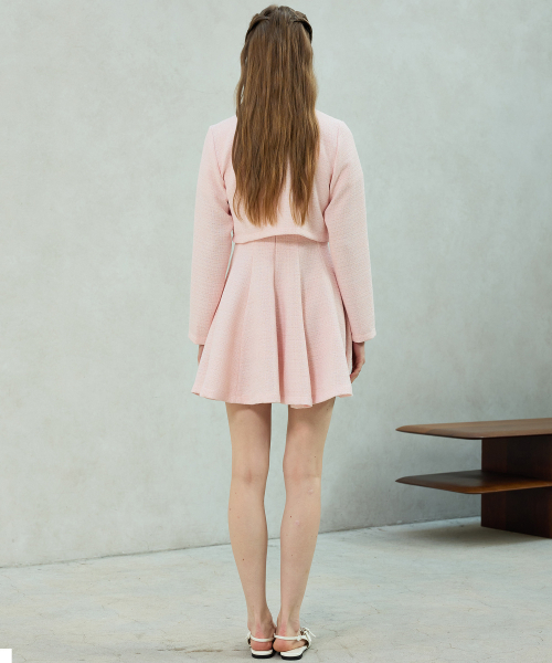 ARI(アリ)の「LANI TWEED CARDIGAN / PINK(カーディガン/ボレロ・レディース・ピンク・SMALL/MEDIUM)」の4枚目の写真