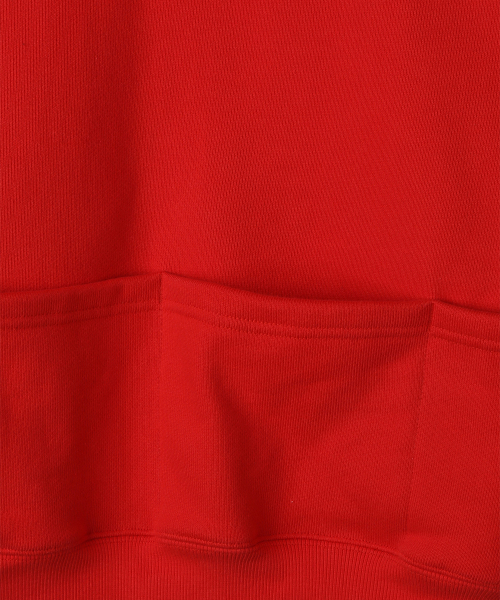 MOONSUN（ムーンサン）の「02 M.C UNISEX, Logo Hood Zip-up / Tomato（パーカー・メンズ・その他・MEDIUM/LARGE）」の6枚目の写真