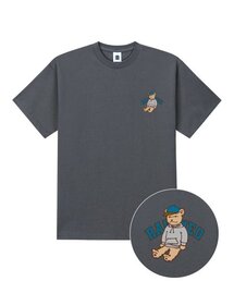 ア プルフィ ベア グレー 半袖Tシャツ