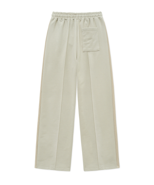 WEST GRAND BOULEVARD(ウエストグランドブルバード)の「ロードサイドヘビーウェイトスウェットピンタックトラックパンツWARM BEIGE(スウェットパンツ・メンズ・その他・SMALL/MEDIUM/LARGE)」の3枚目の写真