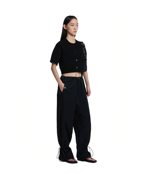 TRUNK PROJECT(トランクプロジェクト)の「ドローストリングアンクルパンツ_ブラック(その他パンツ・レディース・ブラック・SMALL)」の4枚目の写真