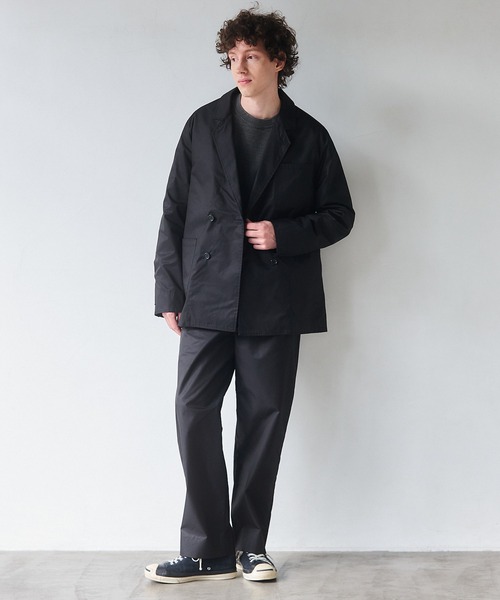SETUP7(セットアップセブン)の「【NewAnce】Hidensity Original Twill Double Jacket / ハイデンシティーオリジナルツイルジャケット -オリジナルツイルシリーズ- ≪セットアップ対応≫(その他アウター・メンズ・ベージュ/ブラック・L/M)」の7枚目の写真