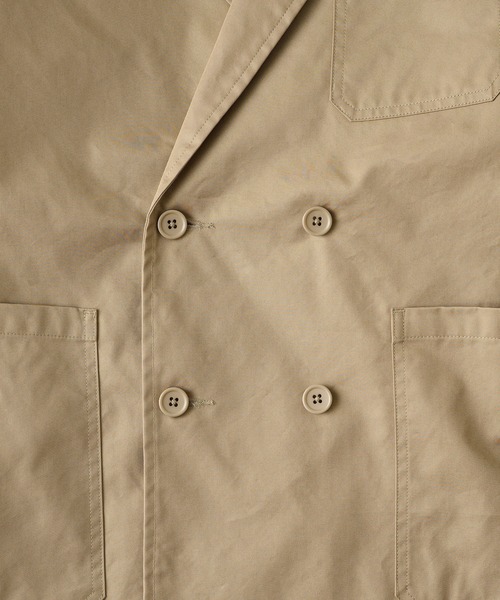 SETUP7(セットアップセブン)の「【NewAnce】Hidensity Original Twill Double Jacket / ハイデンシティーオリジナルツイルジャケット -オリジナルツイルシリーズ- ≪セットアップ対応≫(その他アウター・メンズ・ベージュ/ブラック・L/M)」の22枚目の写真