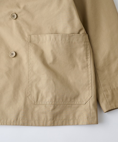 SETUP7(セットアップセブン)の「【NewAnce】Hidensity Original Twill Double Jacket / ハイデンシティーオリジナルツイルジャケット -オリジナルツイルシリーズ- ≪セットアップ対応≫(その他アウター・メンズ・ベージュ/ブラック・L/M)」の20枚目の写真