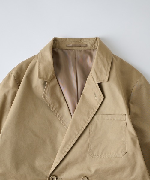 SETUP7(セットアップセブン)の「【NewAnce】Hidensity Original Twill Double Jacket / ハイデンシティーオリジナルツイルジャケット -オリジナルツイルシリーズ- ≪セットアップ対応≫(その他アウター・メンズ・ベージュ/ブラック・L/M)」の18枚目の写真