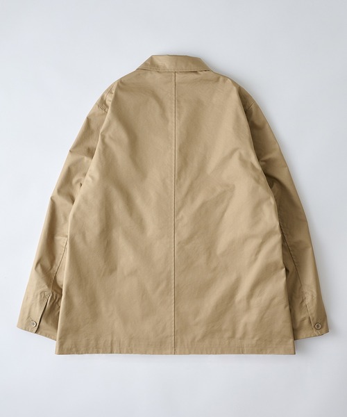 SETUP7(セットアップセブン)の「【NewAnce】Hidensity Original Twill Double Jacket / ハイデンシティーオリジナルツイルジャケット -オリジナルツイルシリーズ- ≪セットアップ対応≫(その他アウター・メンズ・ベージュ/ブラック・L/M)」の17枚目の写真