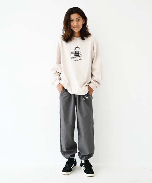 GENERATOR（ジェネレーター）の「GENERATOR/ジェネレーター トラックパンツ（その他パンツ・レディース・チャコールグレー/ブラック・F）」の4枚目の写真