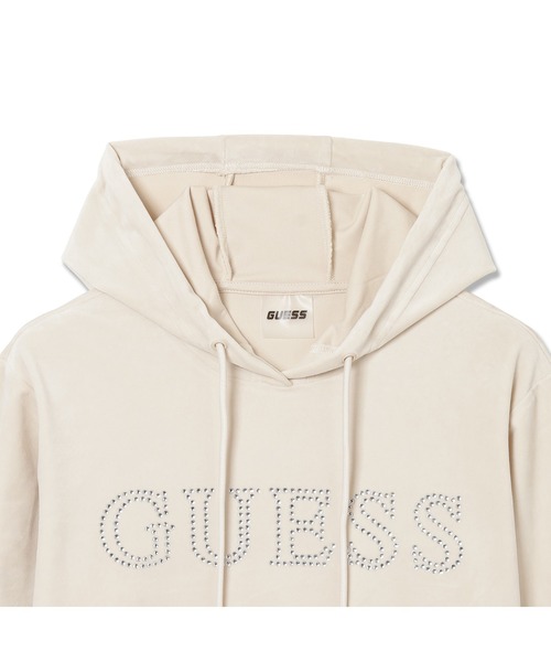 Guess(ゲス)の「COUTURE Hoodie Sweatshirt パーカー(パーカー・レディース・ホワイト系その他/ブラック・LARGE/MEDIUM/SMALL/X-SMALL)」の7枚目の写真