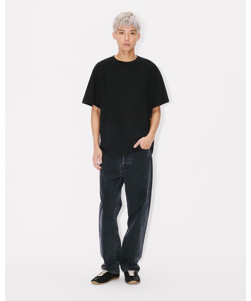 KENZO（ケンゾー）の「'Boke Flower 2.0' エンブロイダリー オーバーサイズ Tシャツ イン コットン（Tシャツ/カットソー・メンズ・ブラック系その他5・MEDIUM/LARGE）」の5枚目の写真