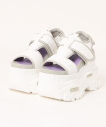 YOSUKE（ヨースケ）の「「YOSUKE/ヨースケ」厚底ベルティッドサンダル（サンダル）」