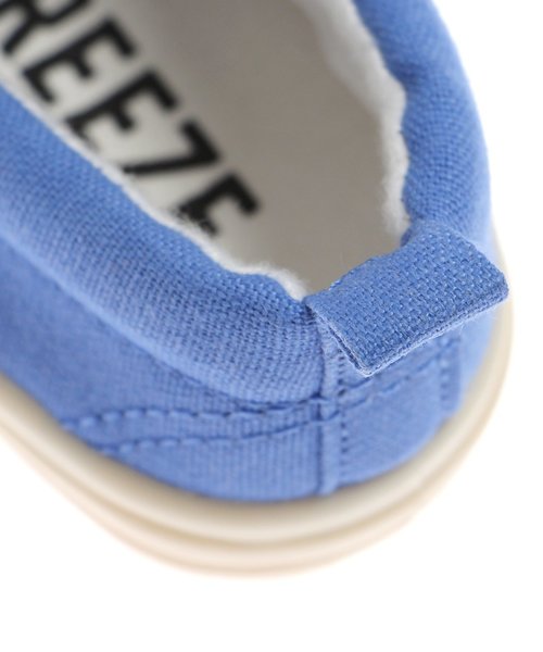 BREEZE（ブリーズ）の「スリッポンベビー（スリッポン・キッズ・ブラック/ネイビー/サーモンピンク/レモンイエロー/グレー・14.5/14/13/13.5/15 ）」の8枚目の写真