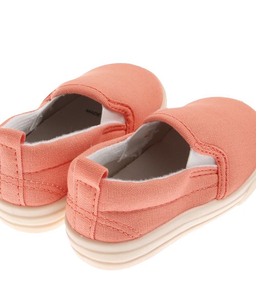 BREEZE（ブリーズ）の「スリッポンベビー（スリッポン・キッズ・ブラック/ネイビー/サーモンピンク/レモンイエロー/グレー・14.5/14/13/13.5/15 ）」の14枚目の写真