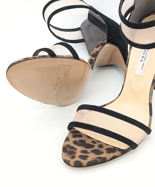 SEVEN TWELVE THIRTY（セヴントゥエルヴサーティー）の「チュールベルトサンダル（サンダル・レディース・ベージュ系その他/ブラック系その他・22cm/22.5cm/23cm/23.5cm/24cm/24.5cm）」の7枚目の写真