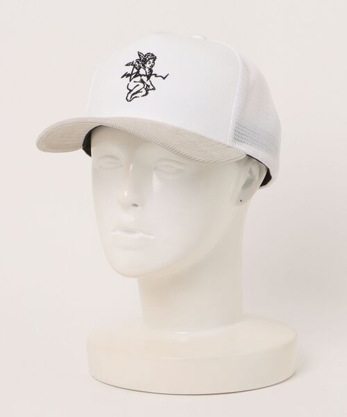セール】【STAMPD】CHERUB STRUCTURED TRUCKER / ホワイトストーン