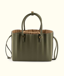PLEATICA（プリティカ）の「Flaum Tote Bag OliveGreen（トートバッグ）」