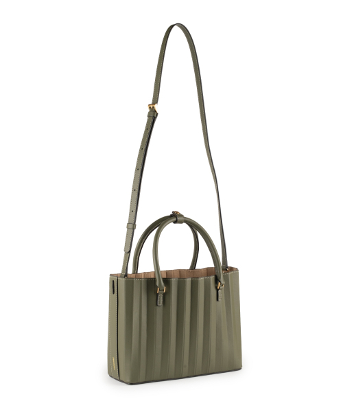 PLEATICA（プリティカ）の「Flaum Tote Bag OliveGreen（トートバッグ・レディース・その他・FREE）」の9枚目の写真