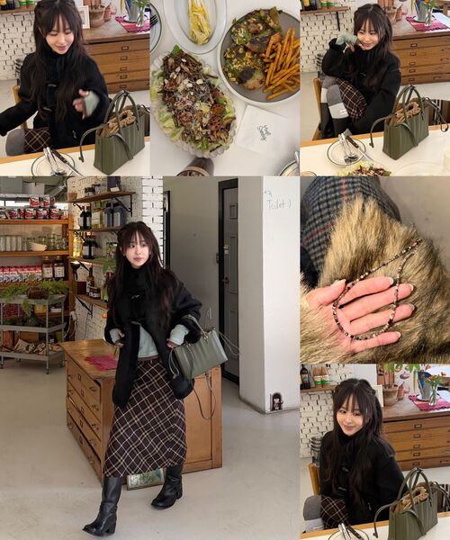 PLEATICA（プリティカ）の「Flaum Tote Bag OliveGreen（トートバッグ・レディース・その他・FREE）」の12枚目の写真