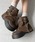 me+em select�i�~�[���Z���N�g�j�́u�y �Qcolor �z�x���e�b�h���B���e�[�W����J�o�[�V���[�g�u�[�c �^belted vintage platform cover short boots�i�u�[�c�j�v�b�u���E��