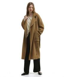 LADY VOLUME（レディーボリューム）の「Handmade side slit long coats（ダッフルコート）」