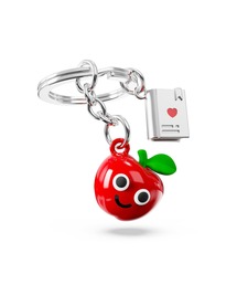 ESTNATION（エストネーション）の「Meta[l]morphose / キーホルダー Apple & Book（キーホルダー）」