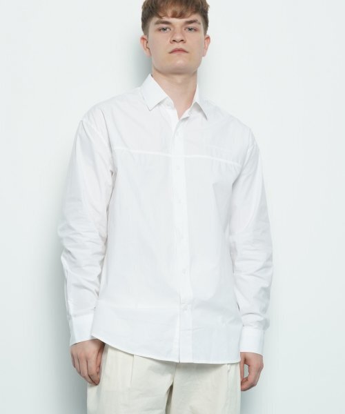 THE-ABON(エイボン)の「M456 over washing cut shirt white(シャツ/ブラウス・メンズ・その他・FREE)」の1枚目の写真
