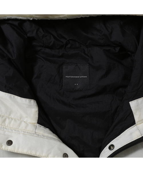 MOIF（モイフ）の「[AW24]CITY DWELLER INSULATED PARKA / ECRU（ダウンジャケット/コート・メンズ・その他・S/M/L）」の5枚目の写真