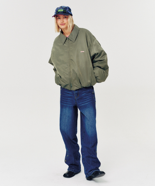 MOODBETTER（ムード ベター）の「OVERSIZED BOMBER JACKET KHAKI（ブルゾン・レディース・その他・FREE）」の5枚目の写真