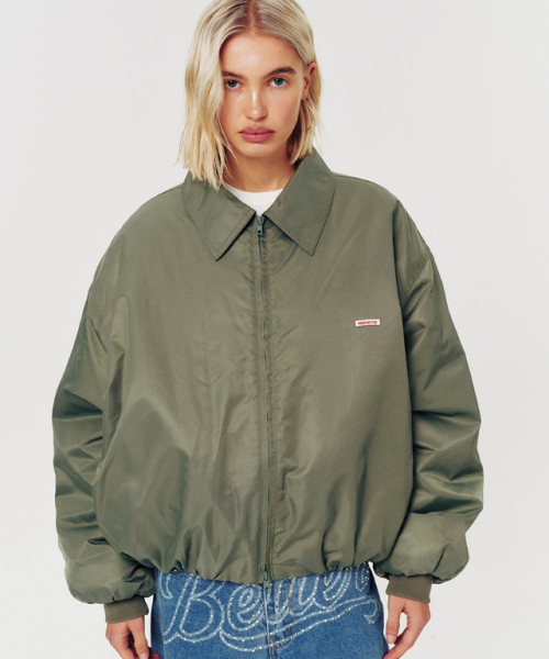 MOODBETTER（ムード ベター）の「OVERSIZED BOMBER JACKET KHAKI（ブルゾン・レディース・その他・FREE）」の2枚目の写真