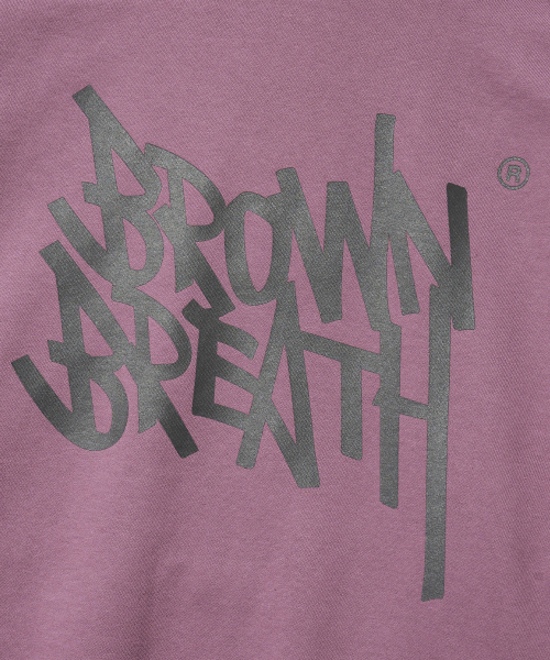BROWNBREATH(ブラウンブレス)の「TAG HOODIE - VIOLET(パーカー・レディース・その他・S/M/L/XL)」の4枚目の写真