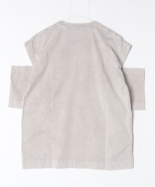 セール】パッチワークスリットTシャツ（Tシャツ/カットソー