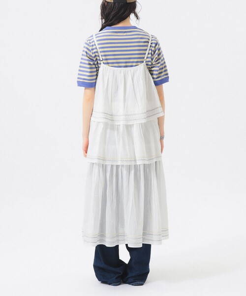 trepied（トレピエ）の「【別注】trepied / キャミワンピース（ワンピース・レディース・ブラック/ホワイト・ONE SIZE）」の12枚目の写真
