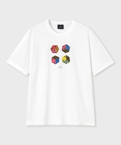 Dice' Tシャツ / 162550 220X（Tシャツ/カットソー）｜PS Paul Smith