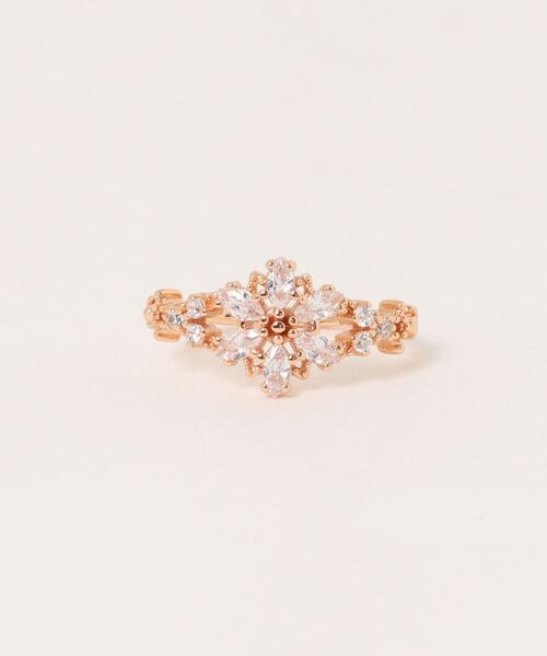 Burner(バーナー)の「【Cle・stone(クレストーン)】スノーフレーク ムーンストーンリング cle-ring-3-12【RBTS】(リング・レディース・パープル系その他/ホワイト系その他・FREE)」の1枚目の写真